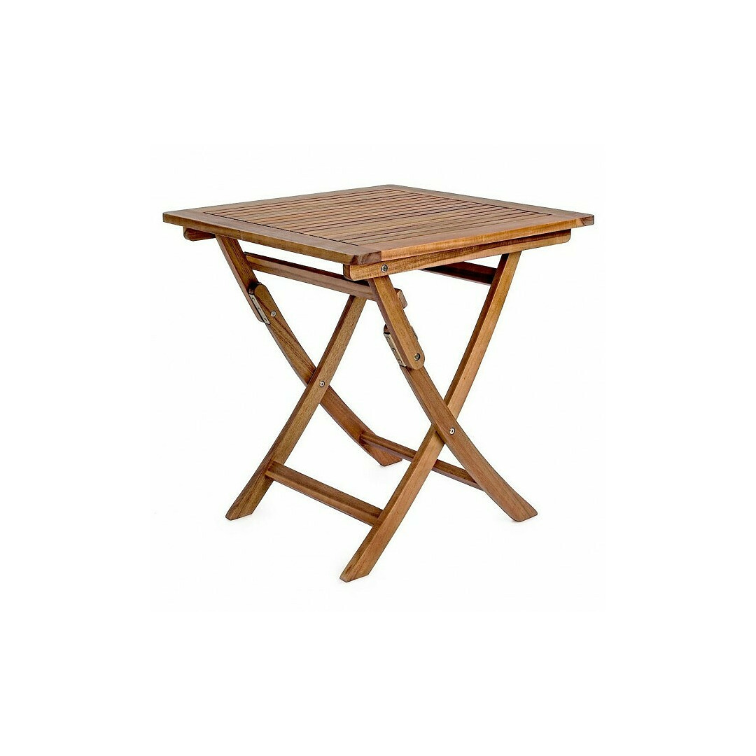 Lauko stalas Noemi, kvadratinės formos, 70x70 cm