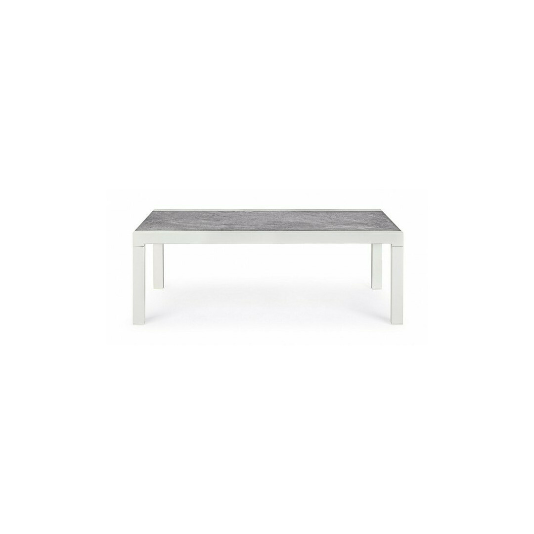 Lauko staliukas Kledi, pilkos spalvos, 120x70 cm