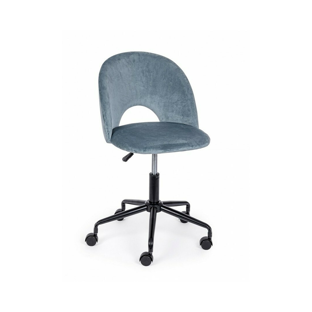Biuro kėdė Linzey, mėlynos spalvos
