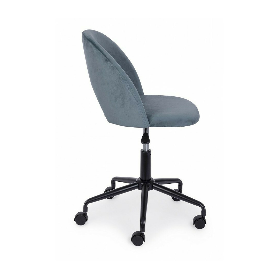 Biuro kėdė Linzey, mėlynos spalvos