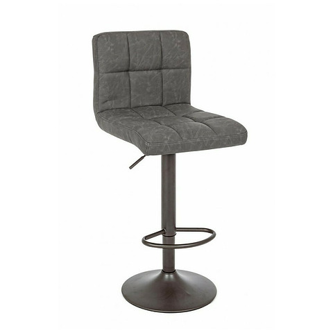 Baro kėdė Greyson, vintažo stilius, tamsiai pilkos spalvos, 2 vnt.