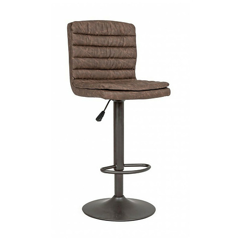 2-jų baro kėdžių komplektas Connor, vintažo stilius, rudos spalvos