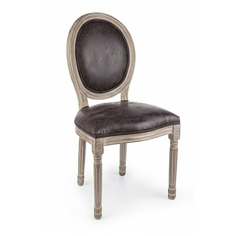 Kėdė Mathilde, tamsios rudos spalvos, 2 vnt.