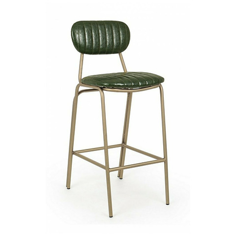 Baro kėdė Addy, tamsiai žalios spalvos