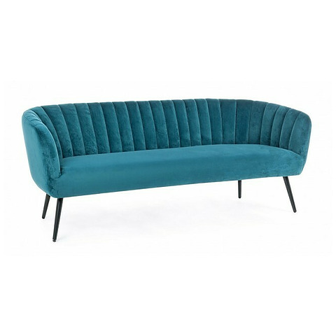 Sofa Avril, 3 vietų, melsvos spalvos