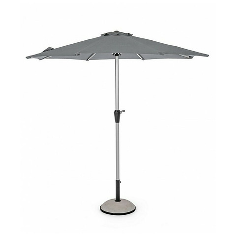 Lauko skėtis Vienna, anoduotas-tamsiai pilkos spalvos, 2.5 m