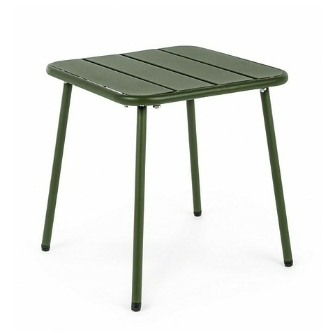 Lauko staliukas Marlyn, miško žalios spalvos, 40x40 cm
