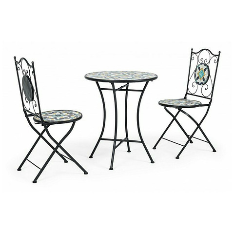 Stalas ir 2 sulankstomos kėdės Positano