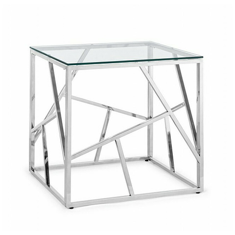 Šoninis staliukas Rayan, kvadratinės formos, 55x55 cm