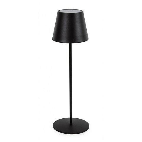 Nešiojamas šviestuvas Etna, LED, juodos spalvos, aukštis 38 cm