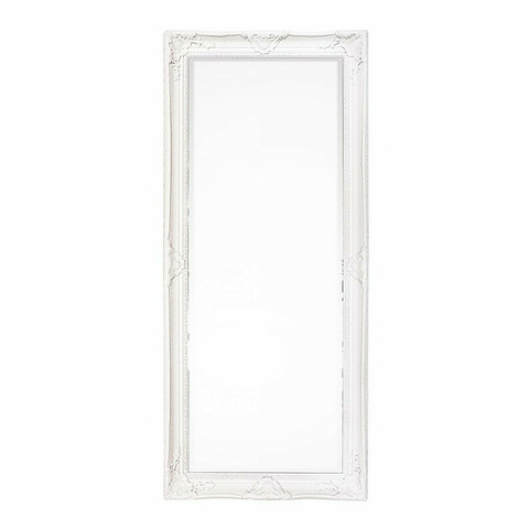 Veidrodis Miro, su rėmu, baltos spalvos, 46x56 cm