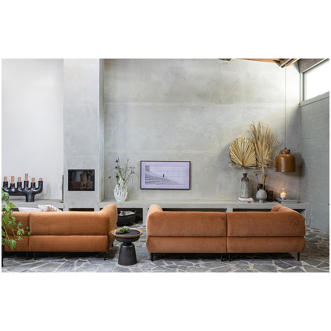 Sofa Lloyd, keturvietė, velvetas (cinamono)