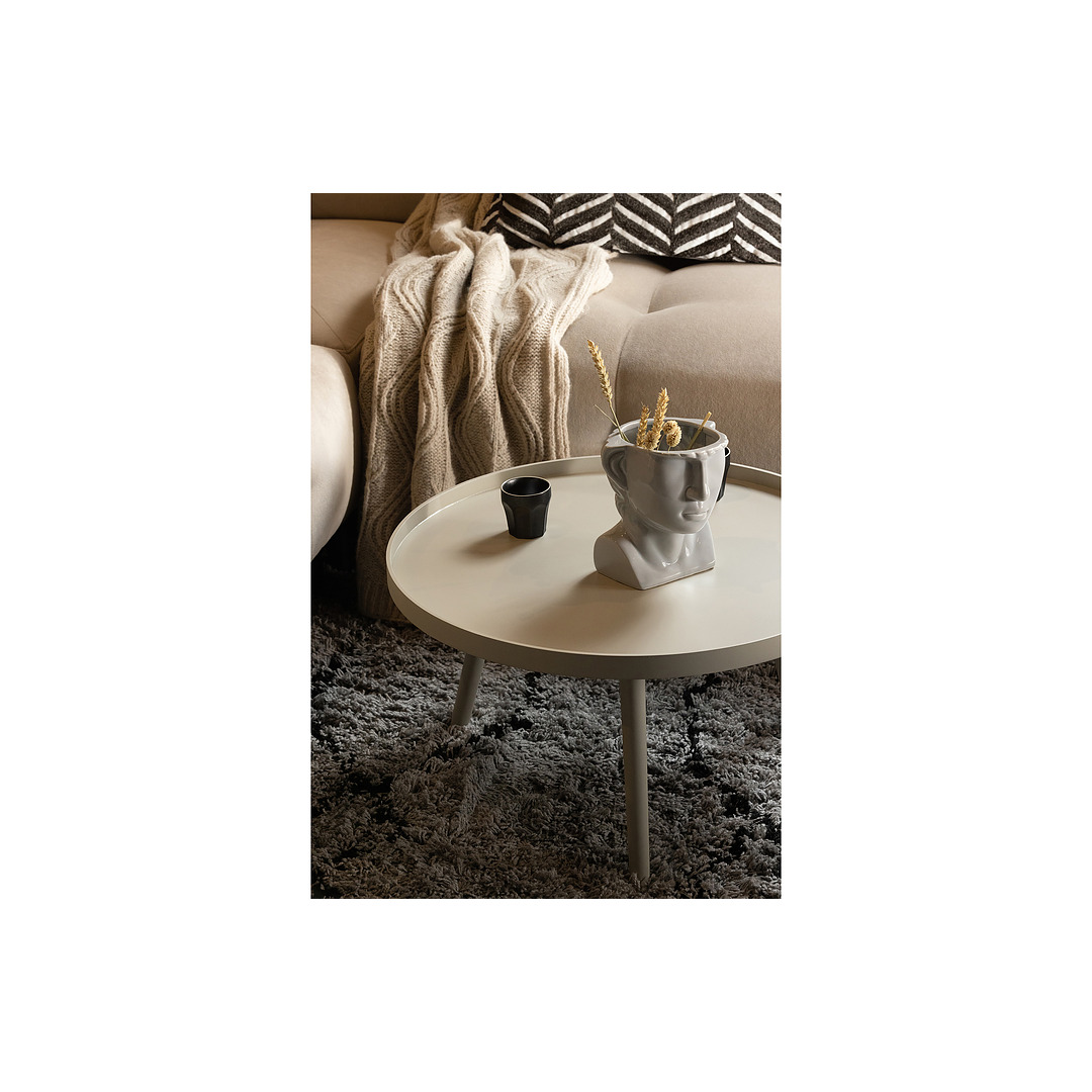 Kavos staliukas Mesa, L, mediena (sendinta smėlinė)