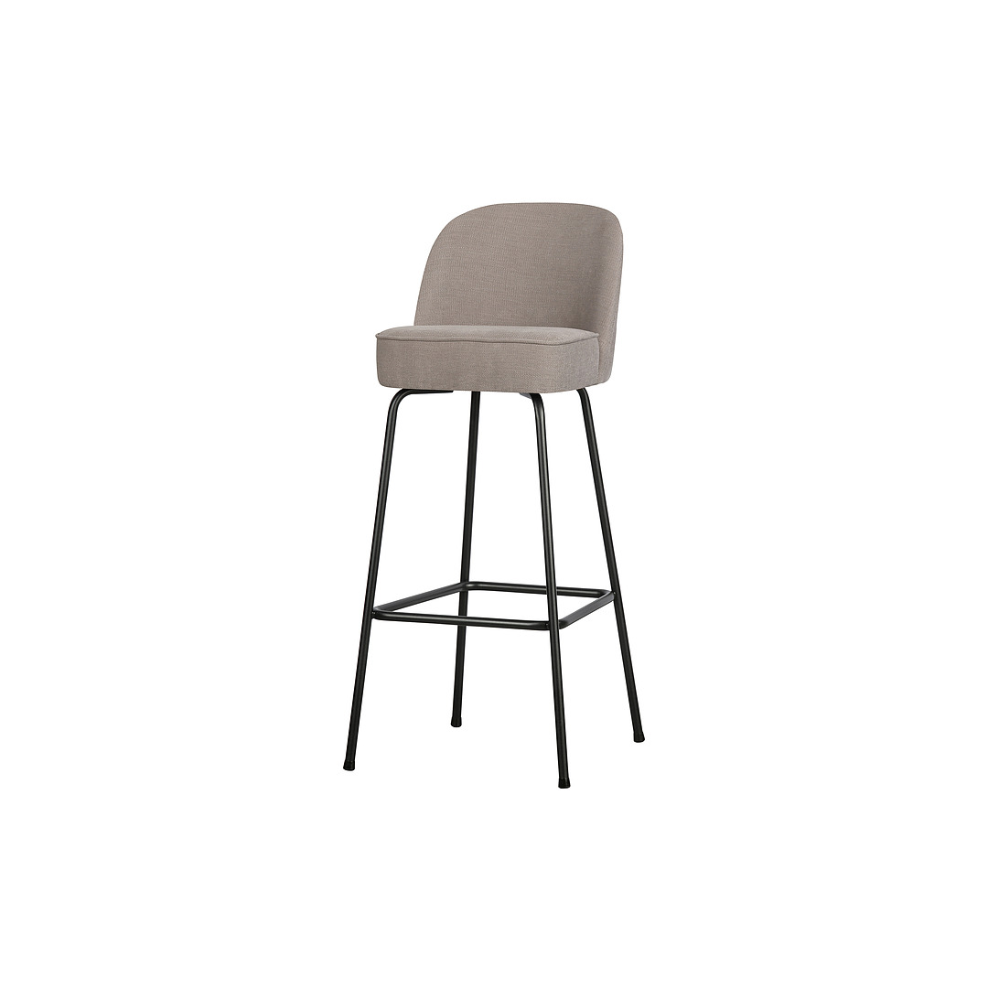 Baro kėdė Vogue, 80 cm, austinis audinys (smėlinė)
