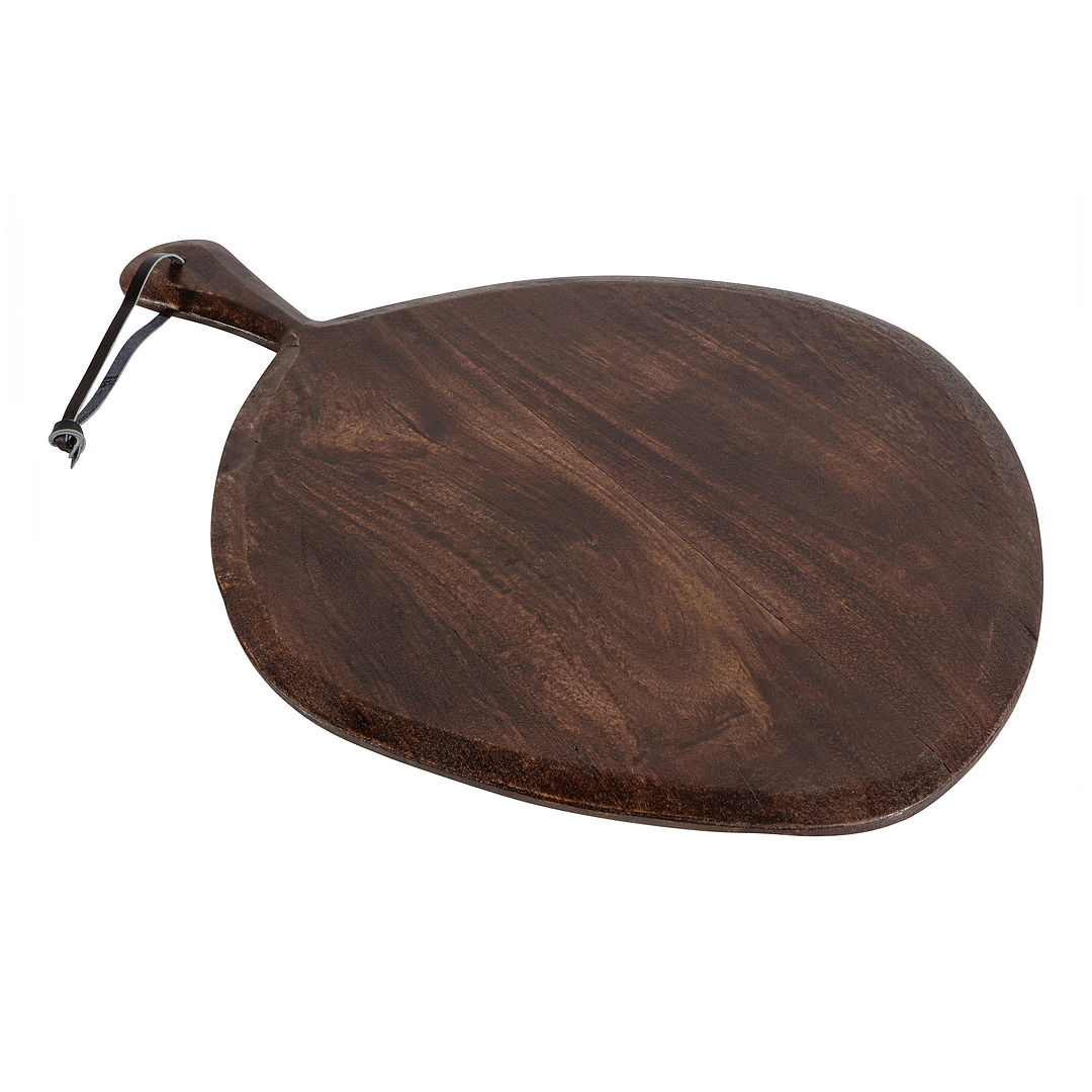 Serviravimo lėkštė Crest, 38x56 cm, riešutmedžio mediena