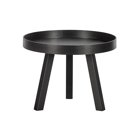Kavos staliukas Beira, 45x60 cm skersm., mediena (juoda)