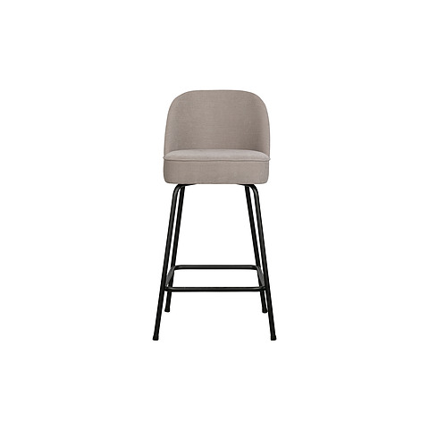 Baro kėdė Vogue, 65 cm, austinis audinys (smėlinė)