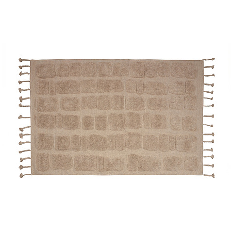 Kilimas Bricks, su plytų reljefu, 170x240 cm (smėlinė)