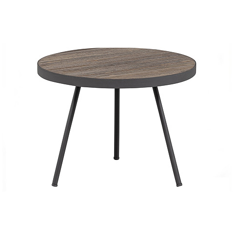 Kavos staliukas Maxime, 40x54 cm skersm., perdirbta mediena (natūrali)