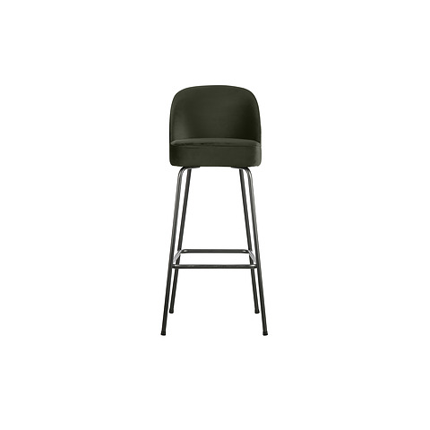 Baro kėdė Vogue, 80 cm, aksomas (tamsiai žalia)