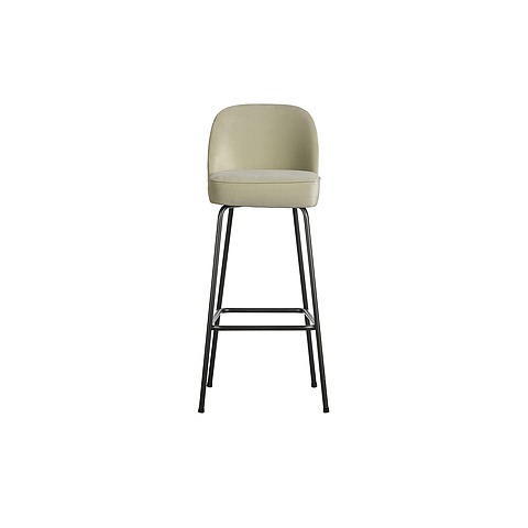 Baro kėdė Vogue, 80 cm, aksomas (gelsvai žalsva)
