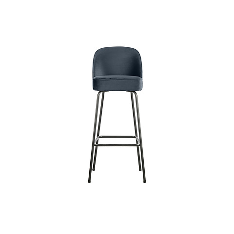 Baro kėdė Vogue, 80 cm, aksomas (žalsvai mėlyna)