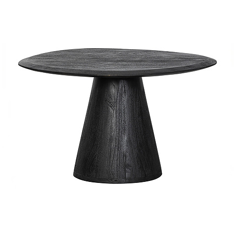 Kavos staliukas Posture, 70 cm skersm., mediena (juoda)