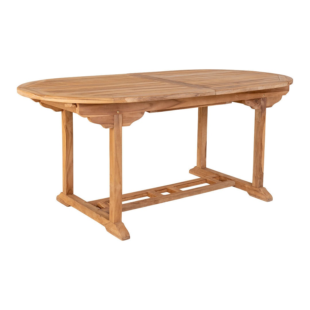 Valgomojo stalas Salamanca, prailginamas, tikmedžio mediena