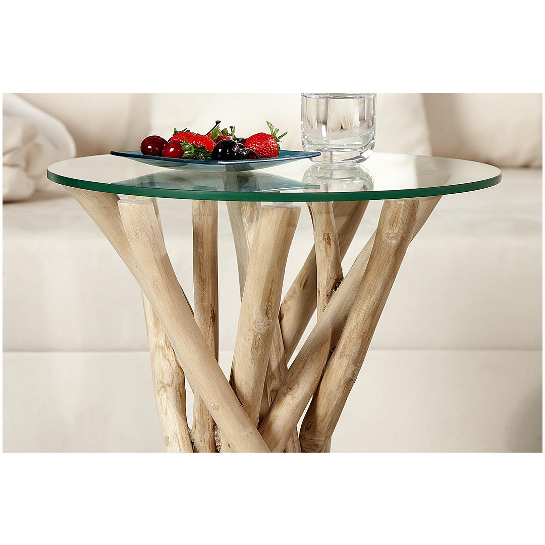 Pristatomas staliukas Driftwood 35 cm, tik rėmas (be stalviršio)