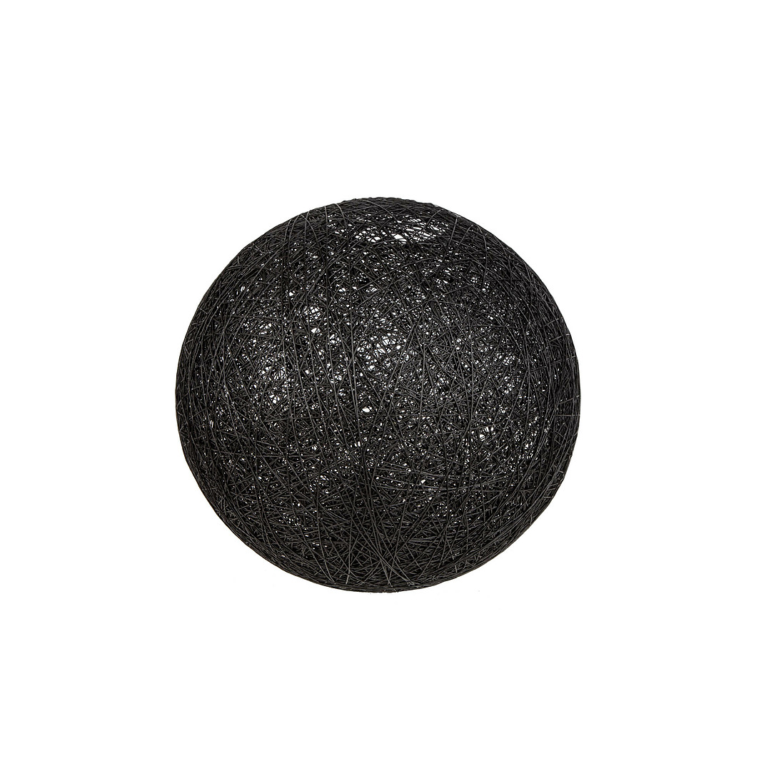 Pakabinamas šviestuvas Cocooning juodas 60 cm