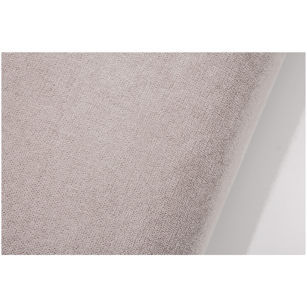 Sofa Paris II 225 cm pilkai smėlinės spalvos, veliūras