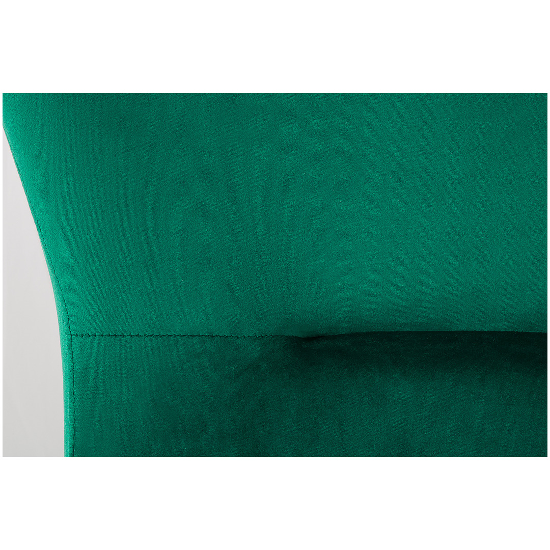 Supamas krėslas SandinaviaSwing smaragdo žalios spalvos