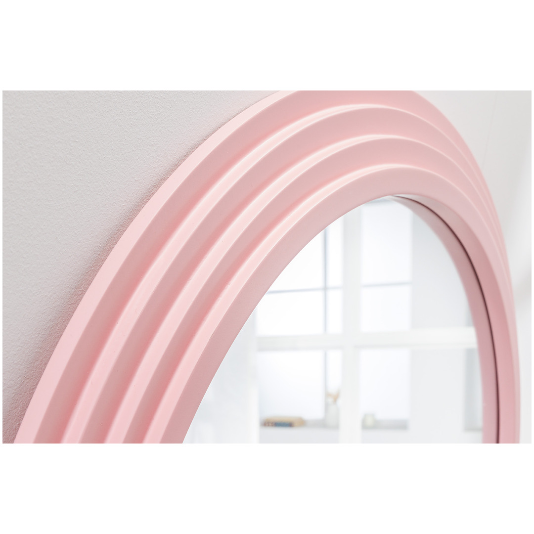 Sieninis veidrodis Wave, 160 cm, rožinė