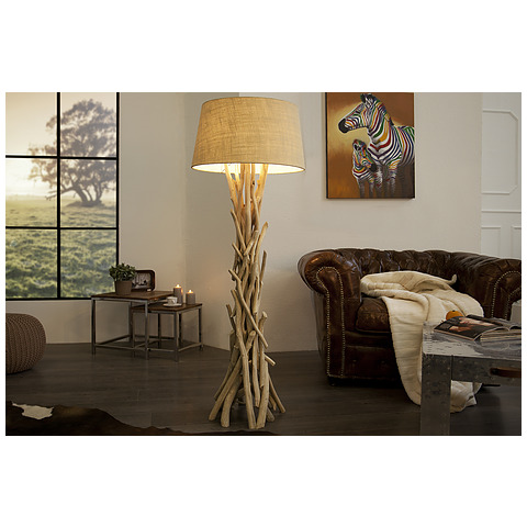 Pastatomas šviestuvas Wild Nature, 155 cm, mirkyta mediena