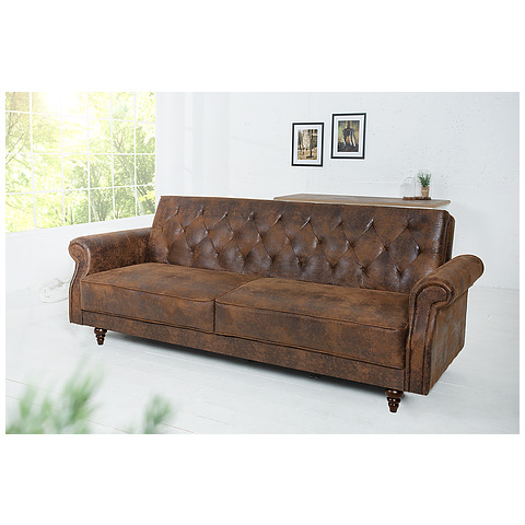 Sofa-lova Maison Belle II 220 cm, sendinta ruda
