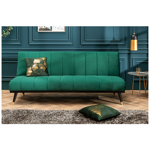 Sofa-lova Petit Beaute 180 cm, pilka, veliūras