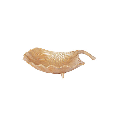 Dekoratyvinis dubuo Ginkgo, 42 cm, aukso