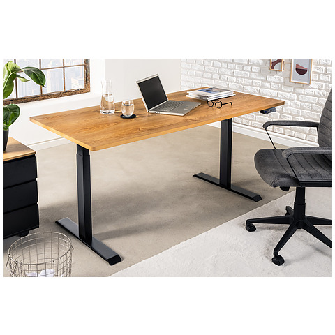 Reguliuojamo aukščio rašomasis stalas Oak Desk, 160 cm