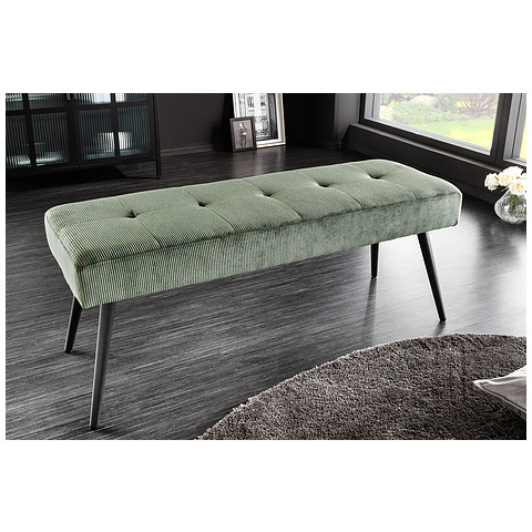 Minkštasuolis, Boutique, 100 cm, kordas, žalia