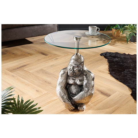 Pristatomas staliukas, Kong, 45 cm, sidabro