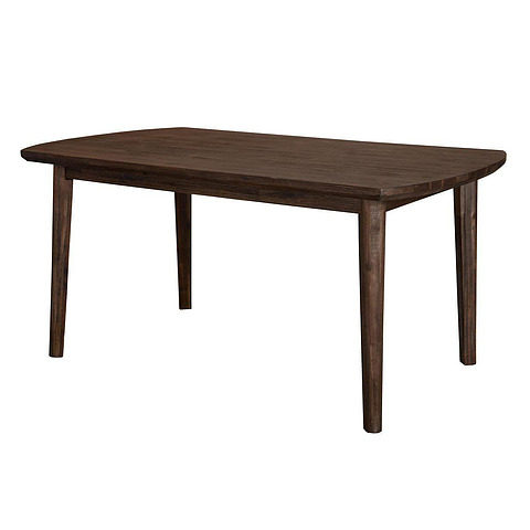 Valgomojo stalas Ashton, 160 cm (tamsiai ruda)