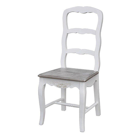 Kėdė Rimini White, 95 cm (balta / ruda)