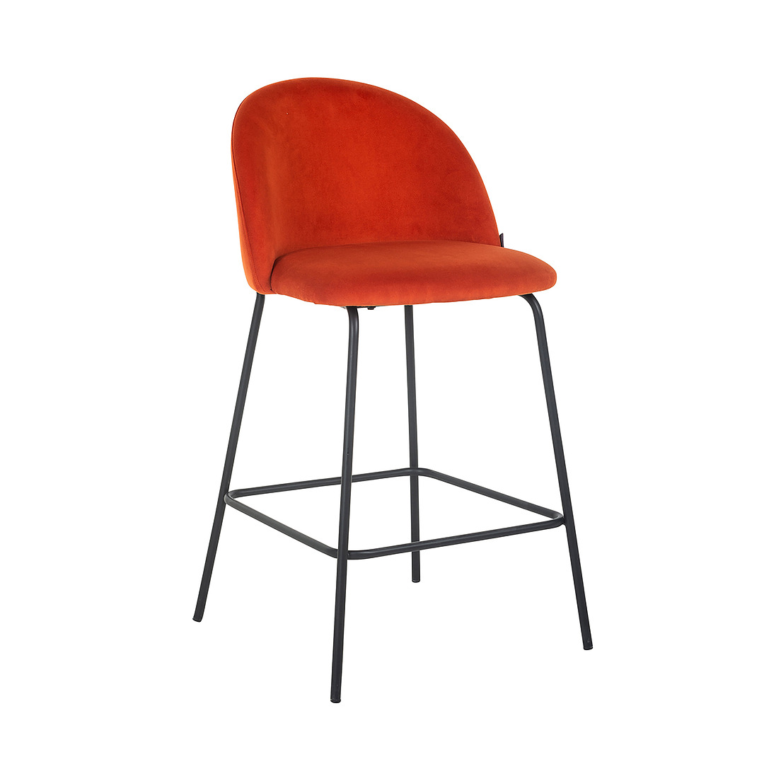 Pusbario kėdė Alyssa (oranžinė)