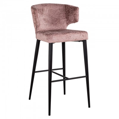 Baro kėdė Taylor (šviesi rožinė)