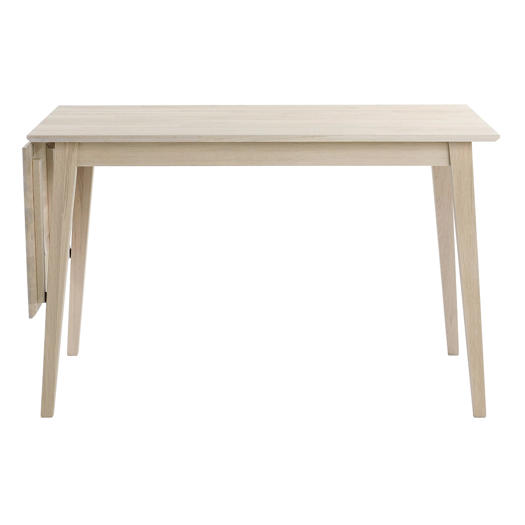 Valgomojo stalas Filippa su atlenkiamu prailginimu, 120+45 cm (balinto ąžuolo)