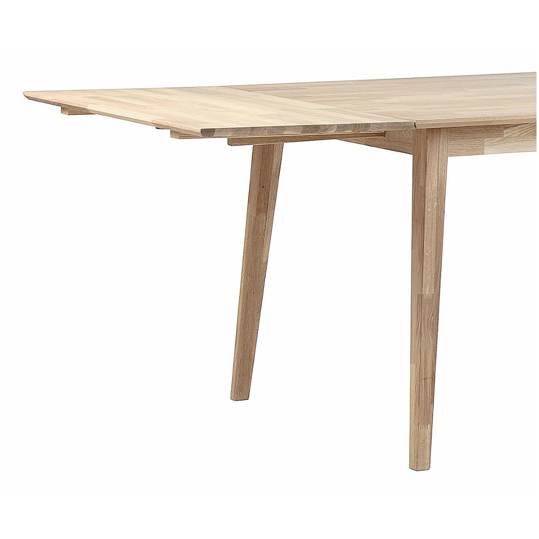 Valgomojo stalas Filippa, 180 cm, balintas ąžuolas (balkšva)