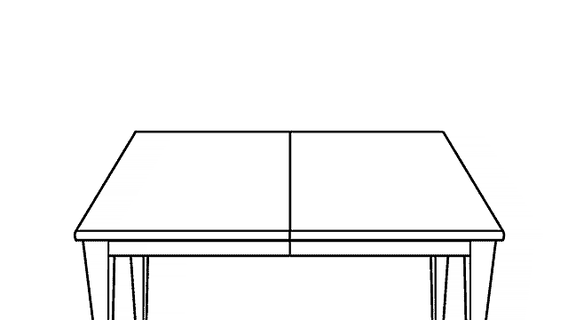 Valgomojo stalo įdėklas Filippa, 40 cm, ąžuolas (ąžuolo spalvos)