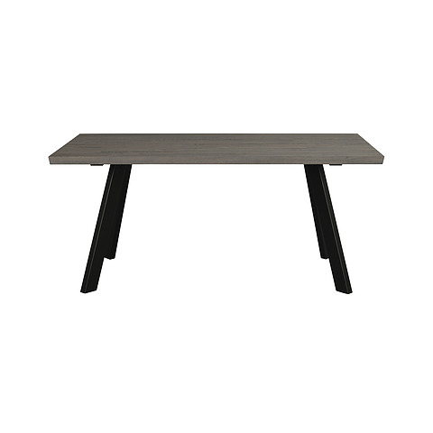 Valgomojo stalas Fred, 240 cm (balkšva / juoda)
