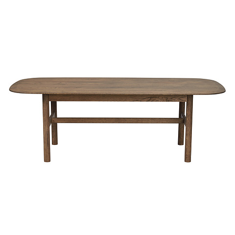 Kavos staliukas Hammond, 135x62 cm, ąžuolo mediena (ruda)